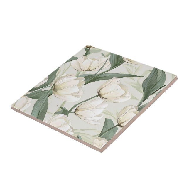 Boho  Tulip Ceramic Tiles  For Cosy Interiors (Side)