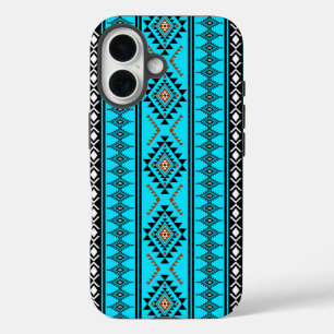 Boho Turquoise Tribal iPhone Case