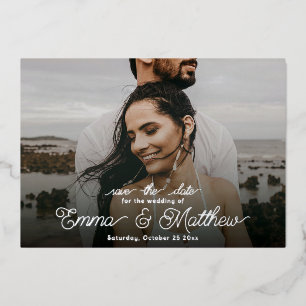 Boho Under the Sea Photo Curly Save the Date