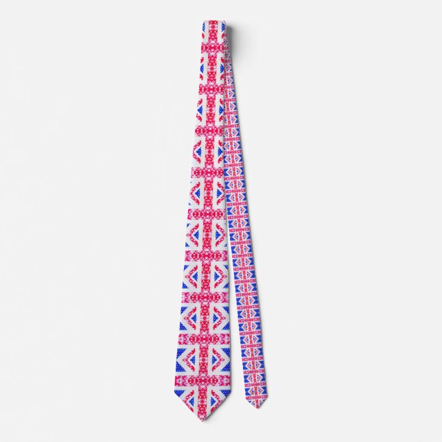 boho union jack tie (Front)