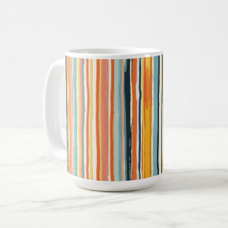 Boho Vertical Stripe Coffee Mug
