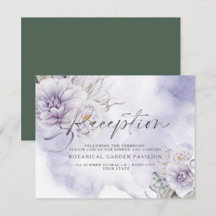 BOHO Very Peri Floral Watercolor Reception