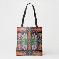 Boho Vibrant Digital 3D Floral Elegance Stylish