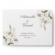 Boho Wedding envelope