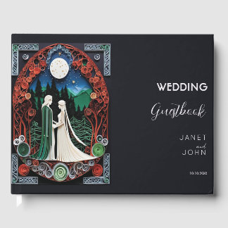 Boho Wedding  Guest Book