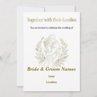 Boho Wedding Invitation