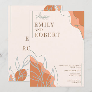 Boho Wedding Invitation