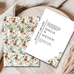 Boho Wedding Invitation