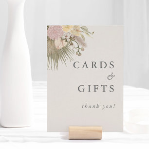 Boho Wedding Pampas Wedding Cards & Gifts