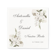 Boho Wedding Paper Napkin