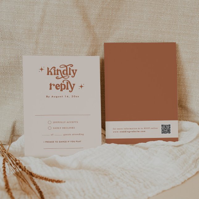 Boho Wedding RSVP Cards (Creator Uploaded)