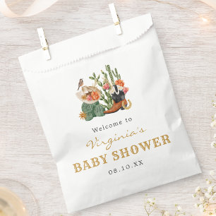Boho Western Baby Shower Favour Bag