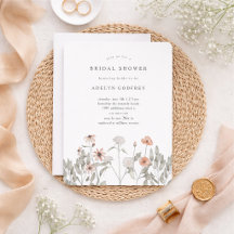Boho Wildflower Bridal Shower