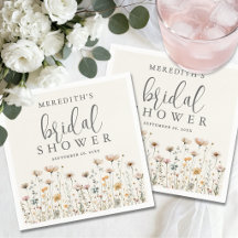 Boho Wildflower Bridal Shower