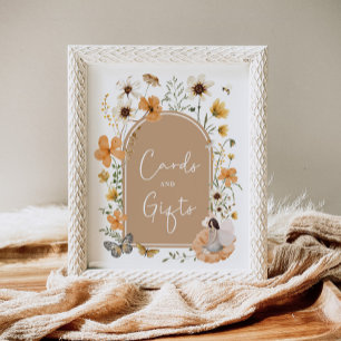 Boho Wildflower Fairy   Cards & Gifts Sign