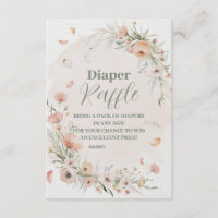 Boho Wildflower Flora Diapper Raffle