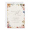 Boho Wildflower Garden Beige Photo Casual Wedding