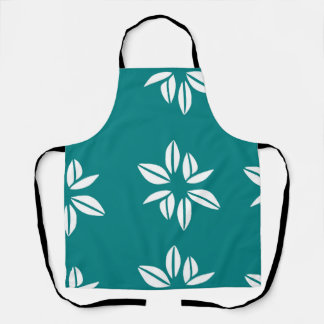 Boho Wildflower Garden Seamless Pattern Apron