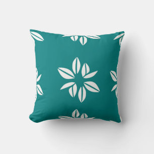 Boho Wildflower Garden Seamless Pattern Cushion