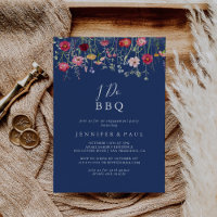 Boho Wildflower I Do BBQ Engagement Party