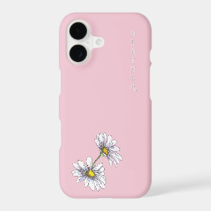 Boho Wildflower Personalized Pink