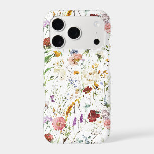 Boho Wildflower Watercolor Spring Flower
