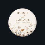 Boho Wildflower Wild Flower Floral Garden Wedding Magnet<br><div class="desc">These are Boho Wildflower Wild Flower Floral Garden Wedding Magnets!</div>