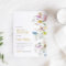Boho Wildflowers Bridal Shower Invitation