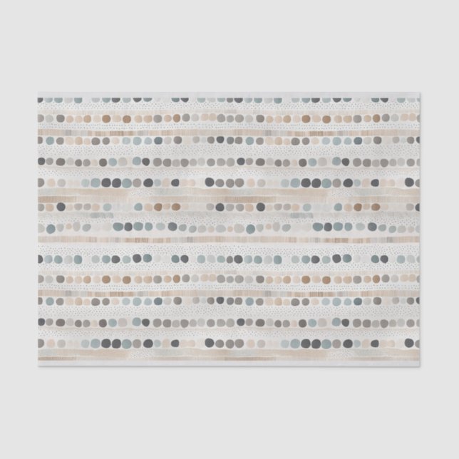 Boho Wildflowers Tissue Paper (Front)