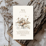 Boho Winter Christmas Baby Shower Books for Baby Enclosure Card<br><div class="desc">Inspire a love for reading from the very beginning with our "Boho Winter Christmas" Books for Baby Enclosure Card. This elegant and festive card invites guests to bring a cherished book instead of a traditional card, adding a meaningful and personal touch to your baby shower celebration. Features: Enchanting Design: The...</div>
