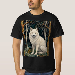 Boho woodland white fox T-Shirt