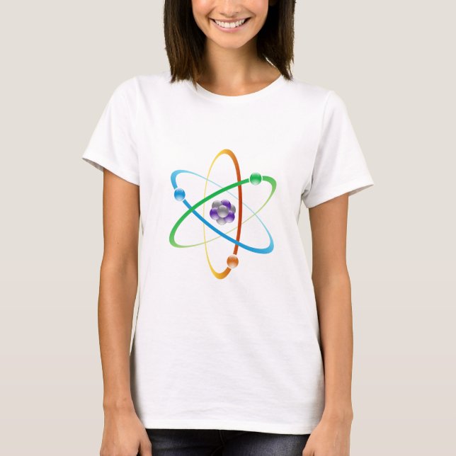 Bohr Atomic Model T-Shirt (Front)
