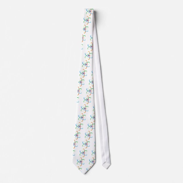 Bohr Atomic Model Tie (Front)
