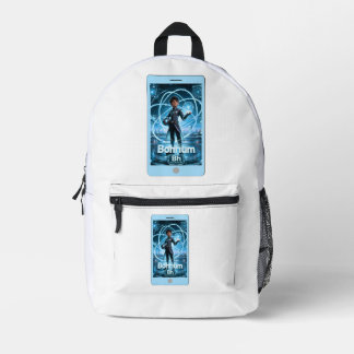 Bohrium (Bh) –  ATOMIVRA™ Collection Printed Backpack