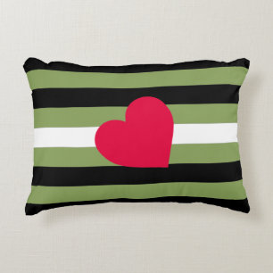 Boi Pride Flag Decorative Cushion