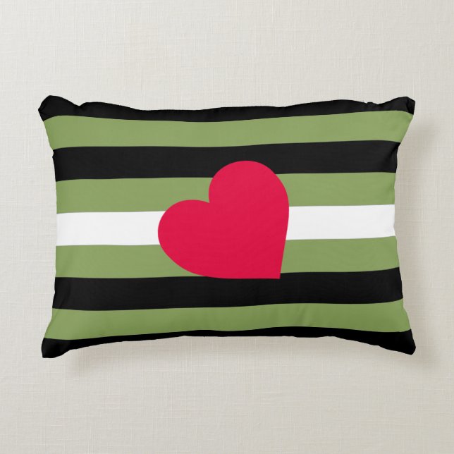 Boi Pride Flag Decorative Cushion (Front)