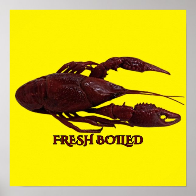 Boiled Crawfish Poster (Front)