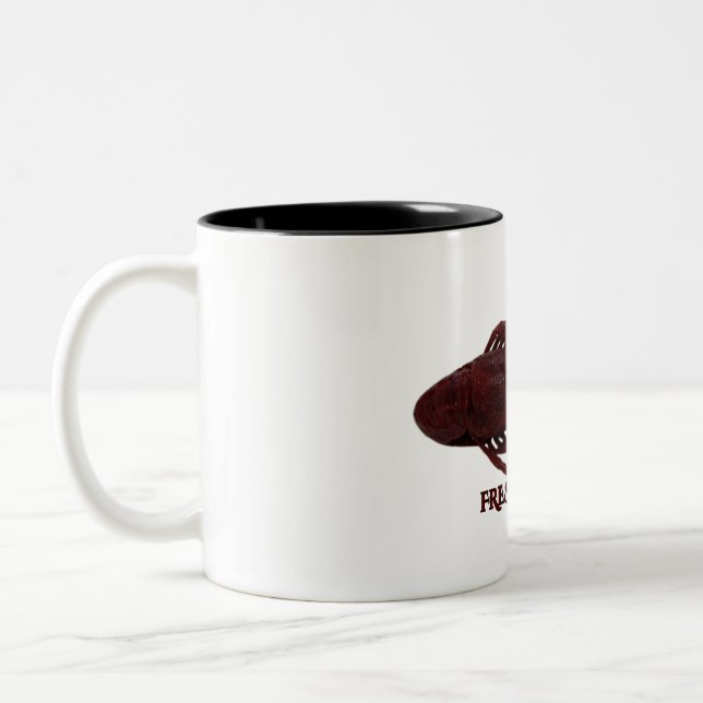 Boiled Crawfish Two-Tone Coffee Mug (Left)