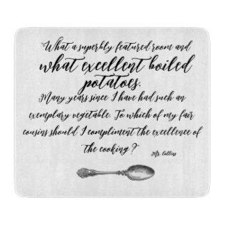 Boiled Potatoes Cutting Board