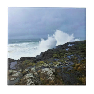Boiler Bay State Wayside, Depoe Bay, Oregon Ceramic Tile