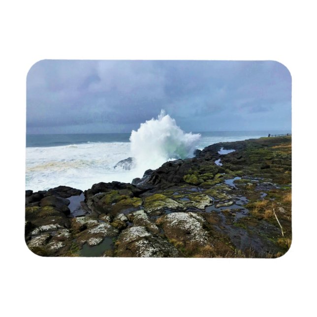 Boiler Bay State Wayside, Depoe Bay, Oregon Magnet (Horizontal)