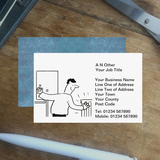 Boiler & Heating Services Business Card (Creator Uploaded)