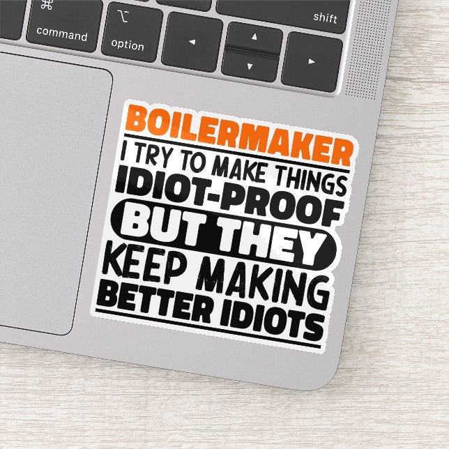 Boilermaker I Try To Make Things Funny Quote Cool (Detail)