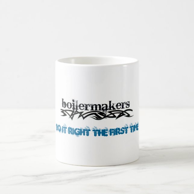 Boilermakers do it right the FIRST time Coffee Mug (Center)
