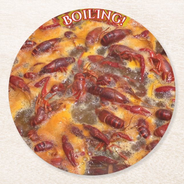 Boiling Crawfish Coaster (Front)