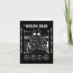 Boiling Isles Owl House Love Christmas Trendy Card