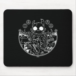 Boiling Isles Owl House Love Printed On The Front Mouse Pad
