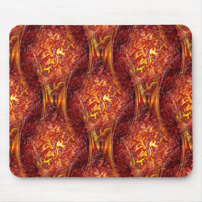 Boiling Lava.... Mouse Pad (Front)