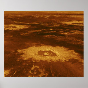 Boiling Surface of Planet Venus Poster