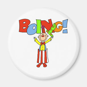 Boing Clown Magnet